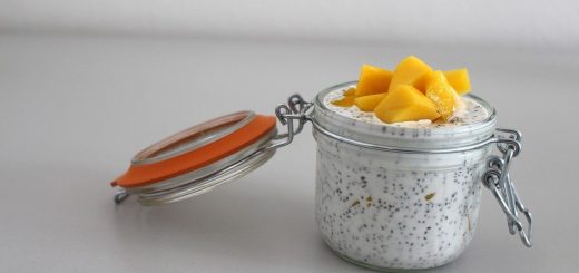 chia seed pudding, healthy eating